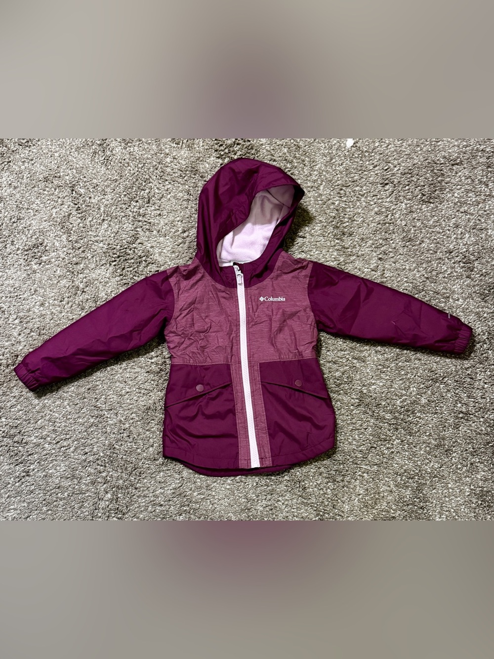 Columbia Rain Jacket, 4T